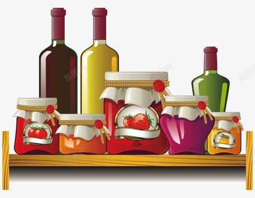 水果罐頭 創(chuàng)意素材 架子素材